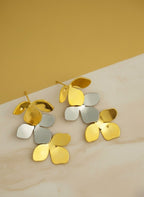 Cascading Leaves Statement Earrings