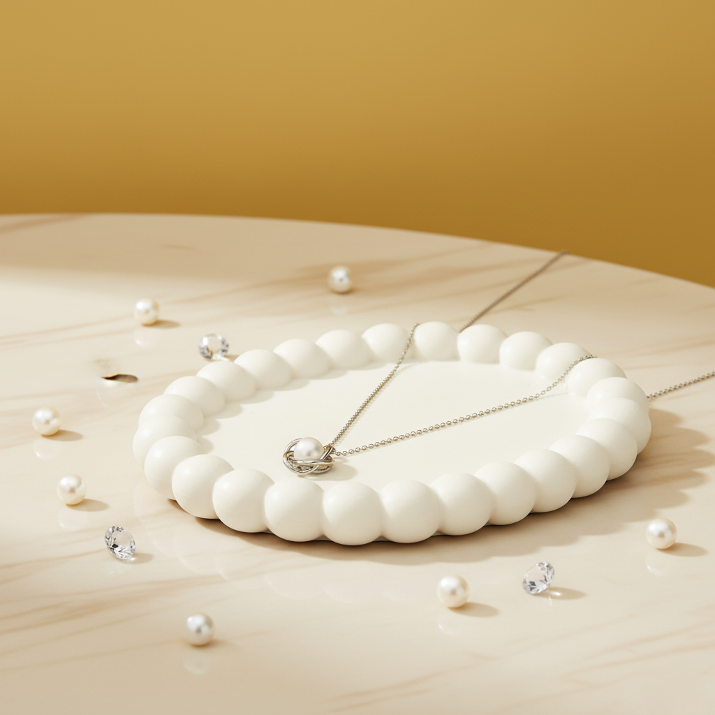 Classic Pearl Halo Charm