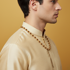 DIVINE GOLDEN RUDRA – Gold Plated Rudraksha Mala for Men