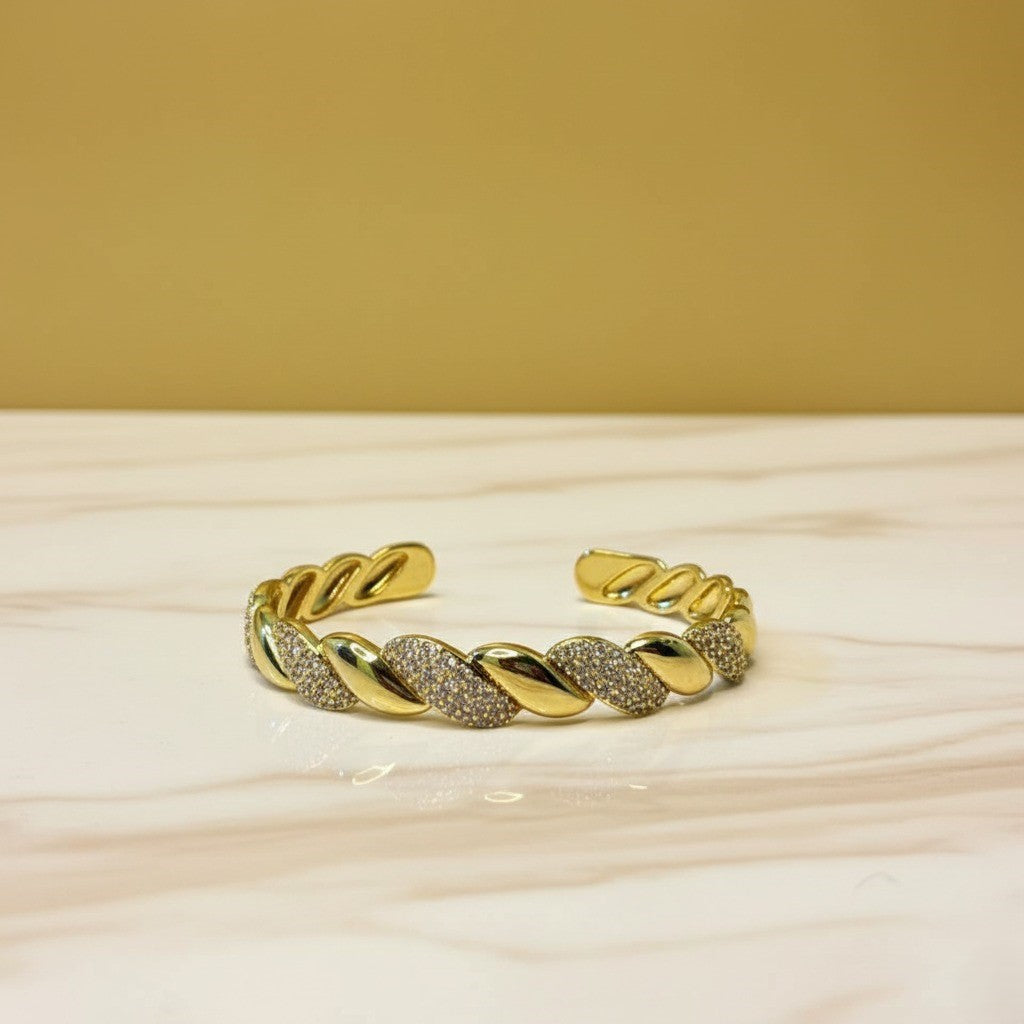 LunaGleam Bracelet – Silver Finish –  Elegant Everyday
