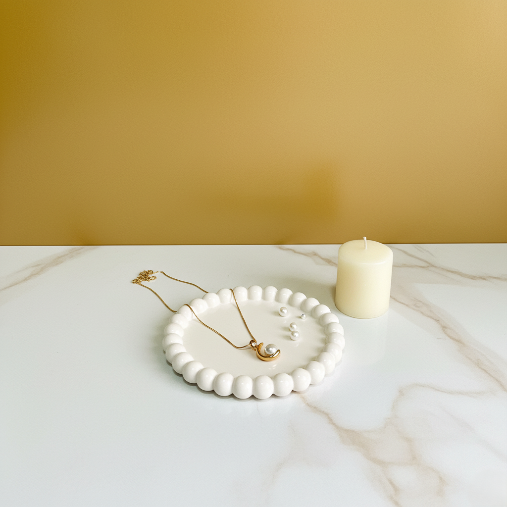 LunarLuxe Pearl Necklace